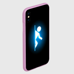 Чехол для iPhone XS Max матовый Portal - фото 2