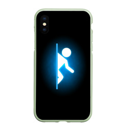Чехол для iPhone XS Max матовый Portal