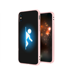 Чехол для iPhone X матовый Portal - фото 2