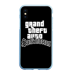 Чехол для iPhone XS Max матовый GTA San Andreas