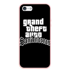 Чехол для iPhone 5/5S матовый GTA San Andreas