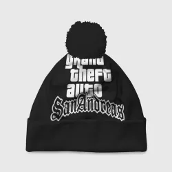 Шапка 3D c помпоном GTA San Andreas