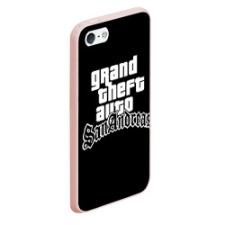 Чехол для iPhone 5/5S матовый GTA San Andreas - фото 2