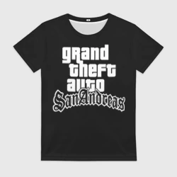 Женская футболка 3D GTA San Andreas