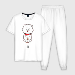 Мужская пижама хлопок BTS BT21 RJ