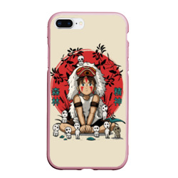 Чехол для iPhone 7Plus/8 Plus матовый Princess Mononoke