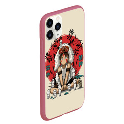 Чехол для iPhone 11 Pro Max матовый Princess Mononoke - фото 2