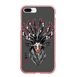 Чехол для iPhone 7Plus/8 Plus матовый Princess Mononoke