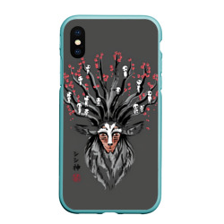 Чехол для iPhone XS Max матовый Princess Mononoke