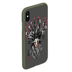 Чехол для iPhone XS Max матовый Princess Mononoke - фото 2