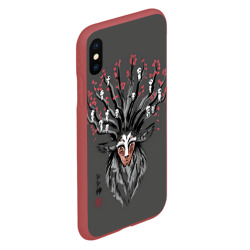 Чехол для iPhone XS Max матовый Princess Mononoke - фото 2