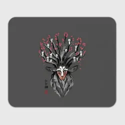 Прямоугольный коврик для мышки Princess Mononoke