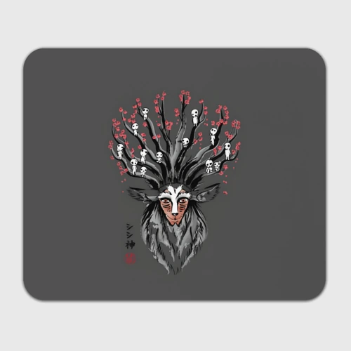 Прямоугольный коврик для мышки Princess Mononoke