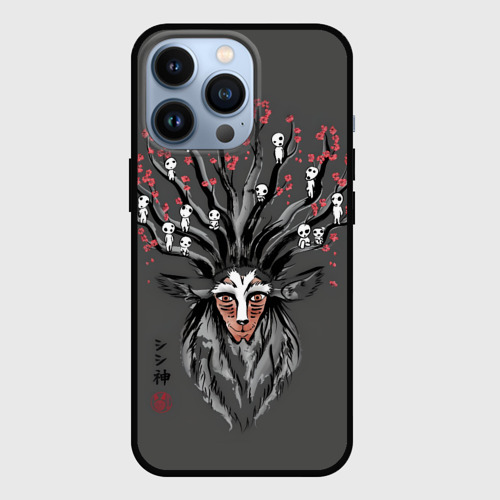 Чехол для iPhone 13 Pro Princess Mononoke, цвет черный