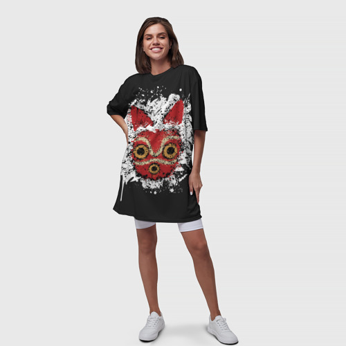 Платье-футболка 3D Princess Mononoke, цвет 3D печать - фото 5