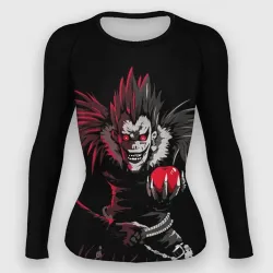 Женский рашгард 3D Тетрадь смерти Рюк