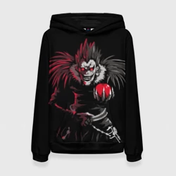 Женская толстовка 3D Тетрадь смерти Рюк
