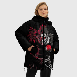 Женская зимняя куртка Oversize Тетрадь смерти Рюк - фото 2