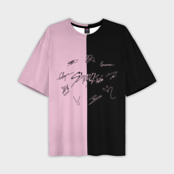 Мужская футболка oversize 3D Stray kids