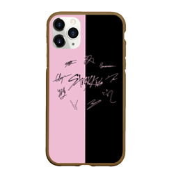 Чехол для iPhone 11 Pro Max матовый Stray kids