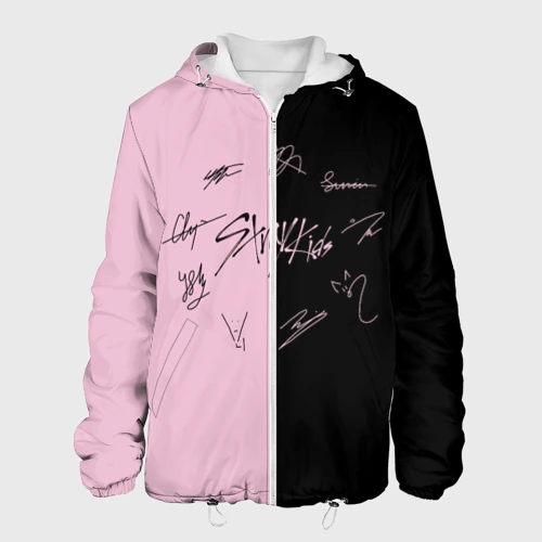 Мужская куртка 3D Stray kids