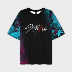 Мужская футболка oversize 3D Stray kids