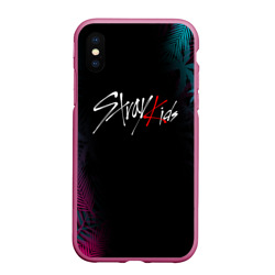 Чехол для iPhone XS Max матовый Stray kids