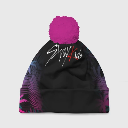 Шапка 3D c помпоном Stray kids