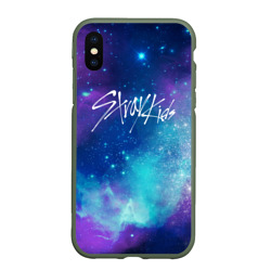 Чехол для iPhone XS Max матовый Stray kids