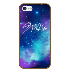 Чехол для iPhone 5/5S матовый Stray kids