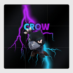 Магнитный плакат 3Х3 Brawl Stars crow