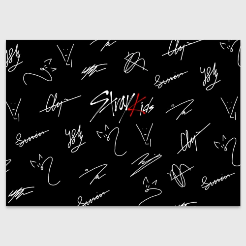 Поздравительная открытка Stray kids