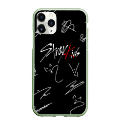 Чехол для iPhone 11 Pro матовый Stray kids