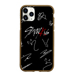 Чехол для iPhone 11 Pro Max матовый Stray kids