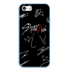 Чехол для iPhone 5/5S матовый Stray kids