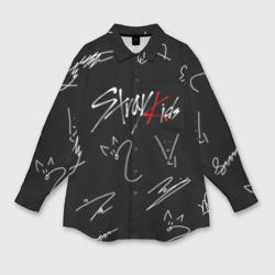 Мужская рубашка oversize 3D Stray kids