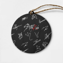 Деревянная игрушка круг Stray kids