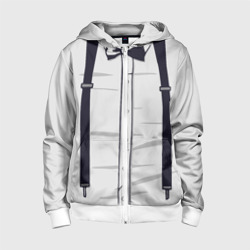 Детская толстовка 3D на молнии Подтяжки