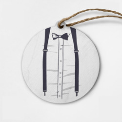 Деревянная игрушка круг Подтяжки