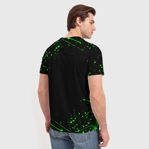 Мужская футболка 3D Brawl Stars Leon, цвет 3D печать - фото 4