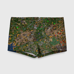 Детские купальные плавки 3D Карта в Heroes 3