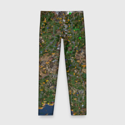 Детские леггинсы 3D Карта в Heroes 3