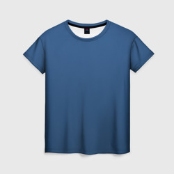 Женская футболка 3D 19-4052 Classic Blue
