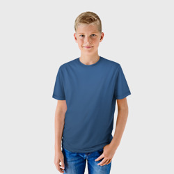 Детская футболка 3D 19-4052 Classic Blue - фото 2