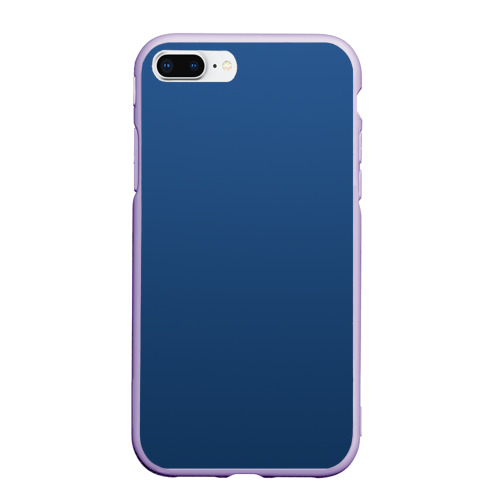 Чехол для iPhone 7Plus/8 Plus матовый 19-4052 Classic Blue, цвет светло-сиреневый