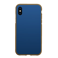 Чехол для iPhone XS Max матовый 19-4052 Classic Blue