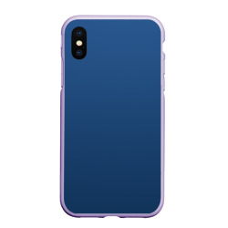 Чехол для iPhone XS Max матовый 19-4052 Classic Blue