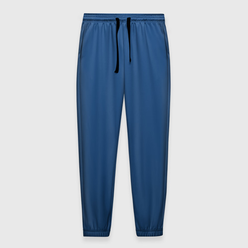 Мужские брюки с принтом 19-4052 Classic Blue, вид спереди №1