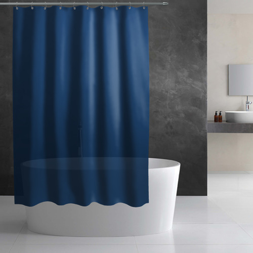 Штора 3D для ванной 19-4052 Classic Blue - фото 3