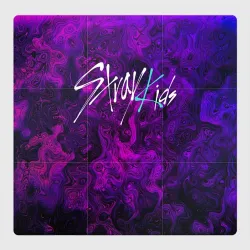 Магнитный плакат 3Х3 Stray Kids